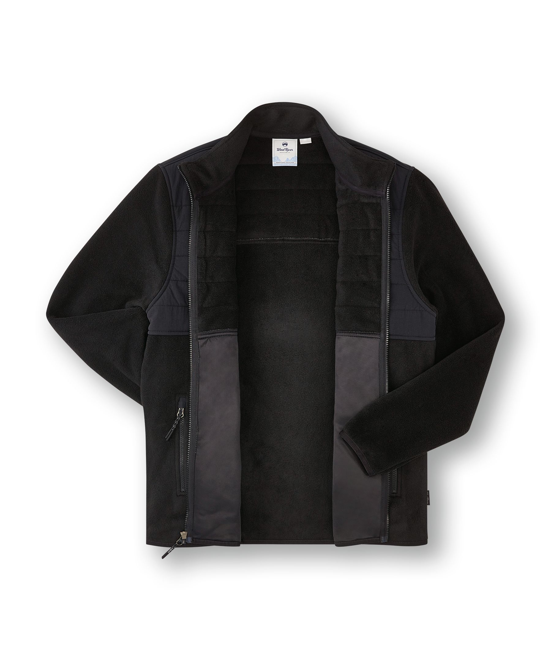 Veste à glissière pleine longueur en molleton matelassé avec T-MAX HEAT pour hommes, WindRiver