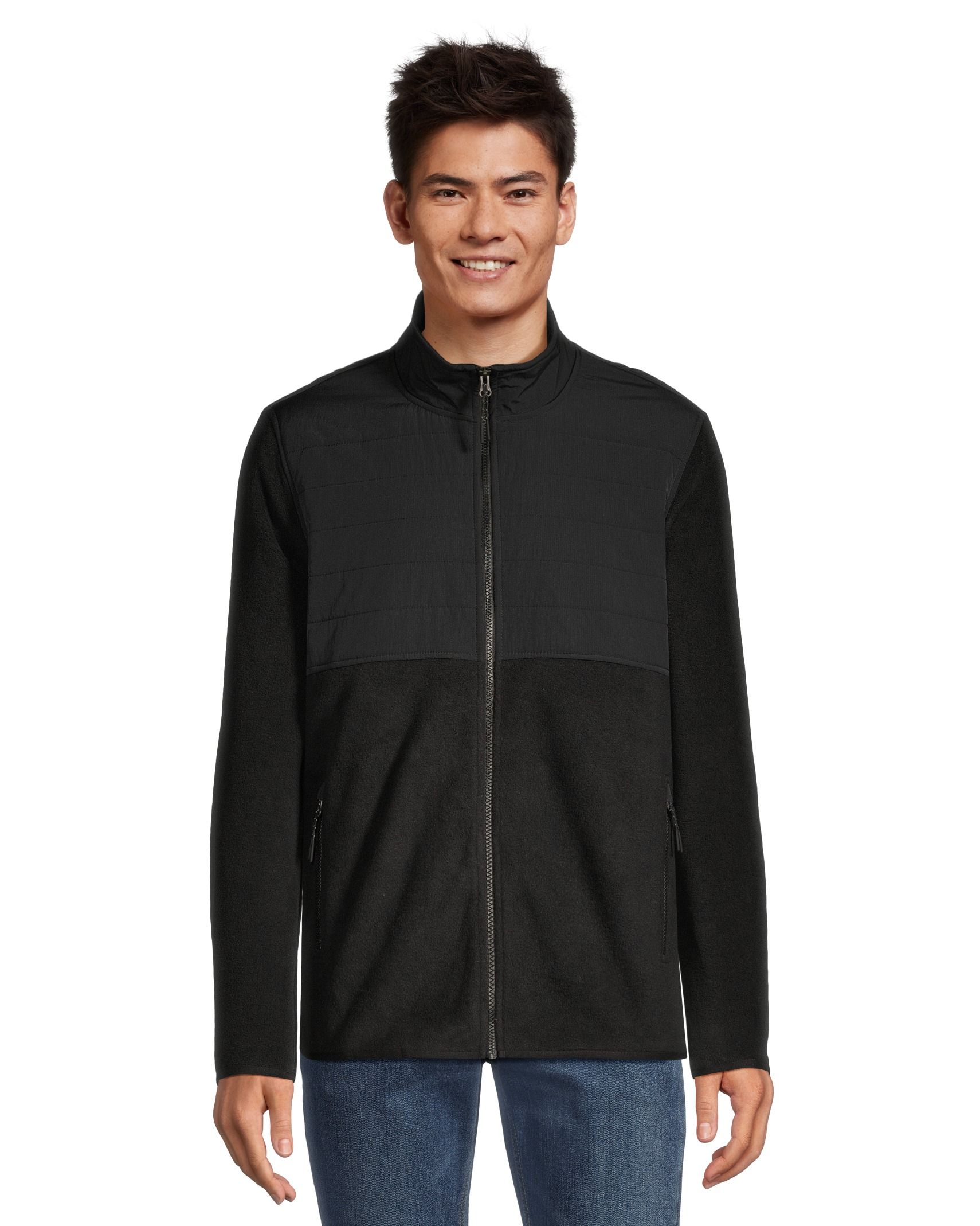 WindRiver Men's T-MAX HEAT® Quilted Fleece Full Zip Jacket | Marks