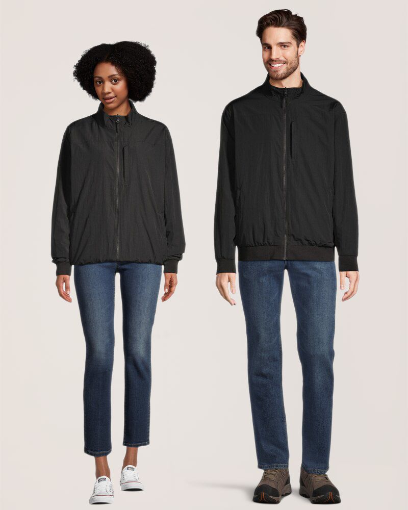 WindRiver Men's T-Max Heat® Full Zip Reversible Fleece Jacket