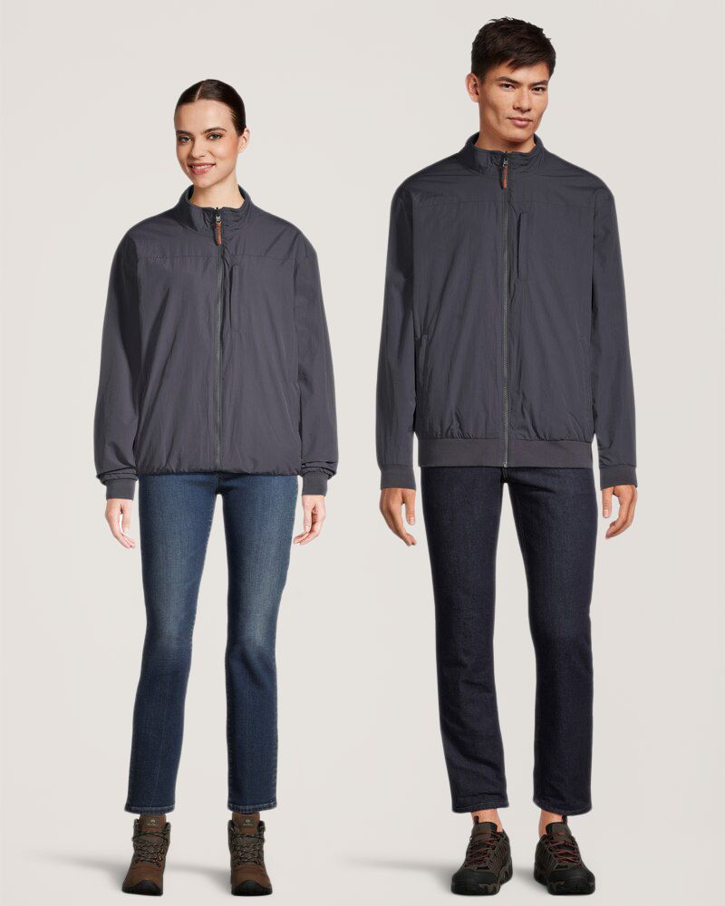 WindRiver Men's T-Max Heat® Full Zip Reversible Fleece Jacket