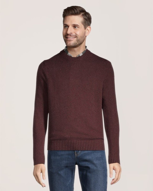 WindRiver Men's Heritage Nep Crewneck Sweater