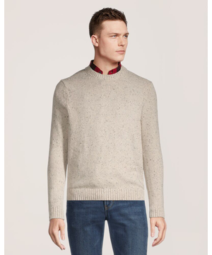 WindRiver Men's Heritage Nep Crewneck Sweater