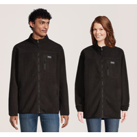 WindRiver Men's T-MAX HEAT® Sherpa Fleece Full Zip Jacket Front_Flat