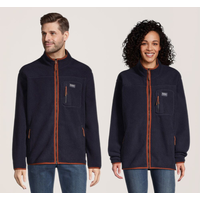 Veste à glissière pleine longueur en molleton sherpa avec T-MAX HEAT pour hommes, WindRiver