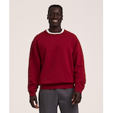 Chandail en molleton de coton original avec col ras du cou pour hommes, WindRiver