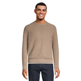 Chandail à encolure ras du cou et à mailles perlées pour hommes, Denver Hayes Front_Flat