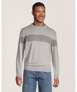 Denver Hayes Men's Soft Cotton Crewneck Sweater