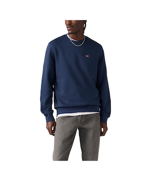 Chandail en molleton à manches longues et col ras du cou pour hommes, Levi's