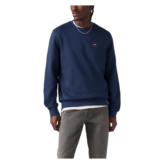 Chandail en molleton à manches longues et col ras du cou pour hommes, Levi's