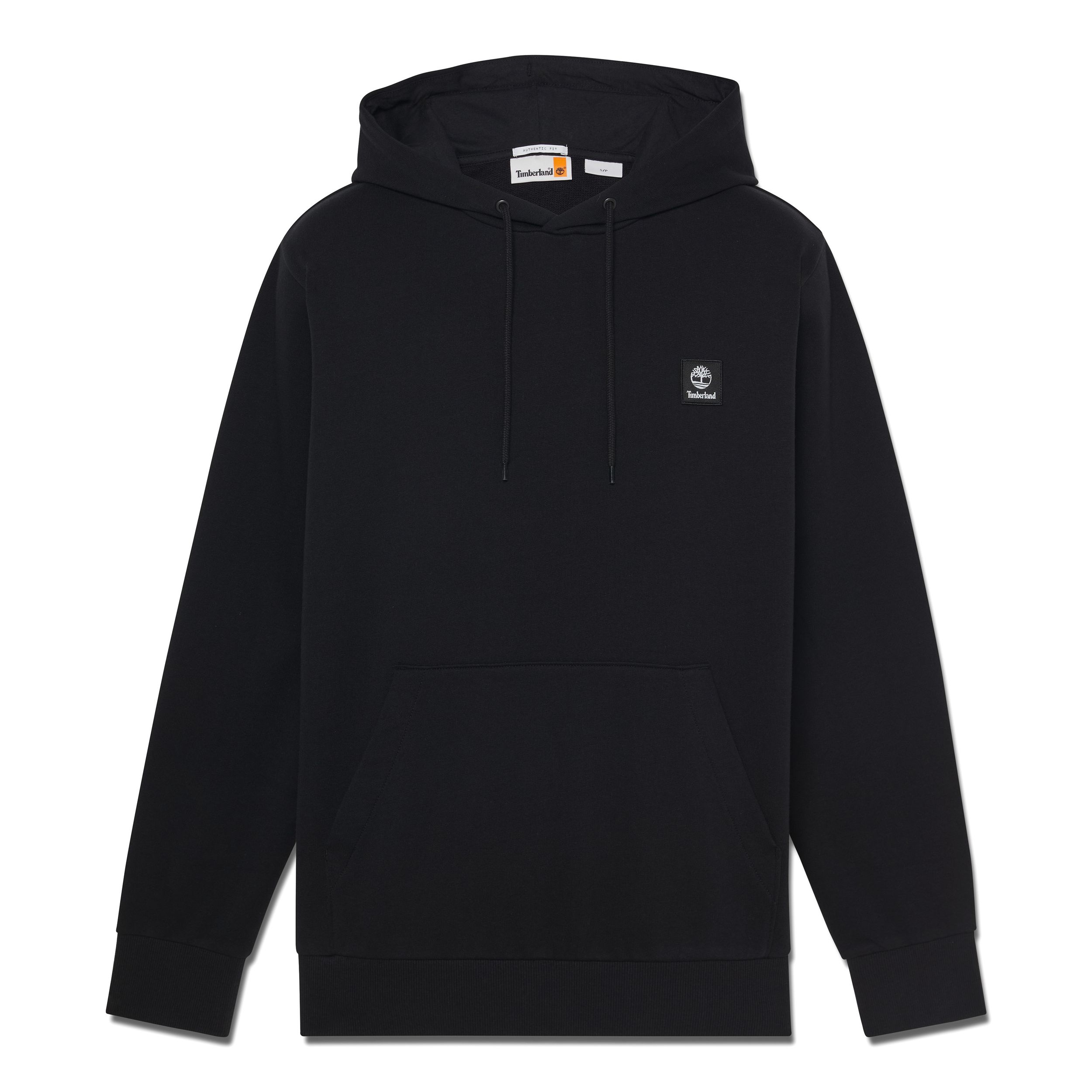 Timberland Men's Woven Badge Fleece Hoodie