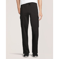 Denver Hayes Men's Fleece Cargo Pants Front_Flat