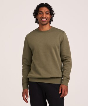 Chandail en molleton ultradoux à col ras du cou Denver Hayes