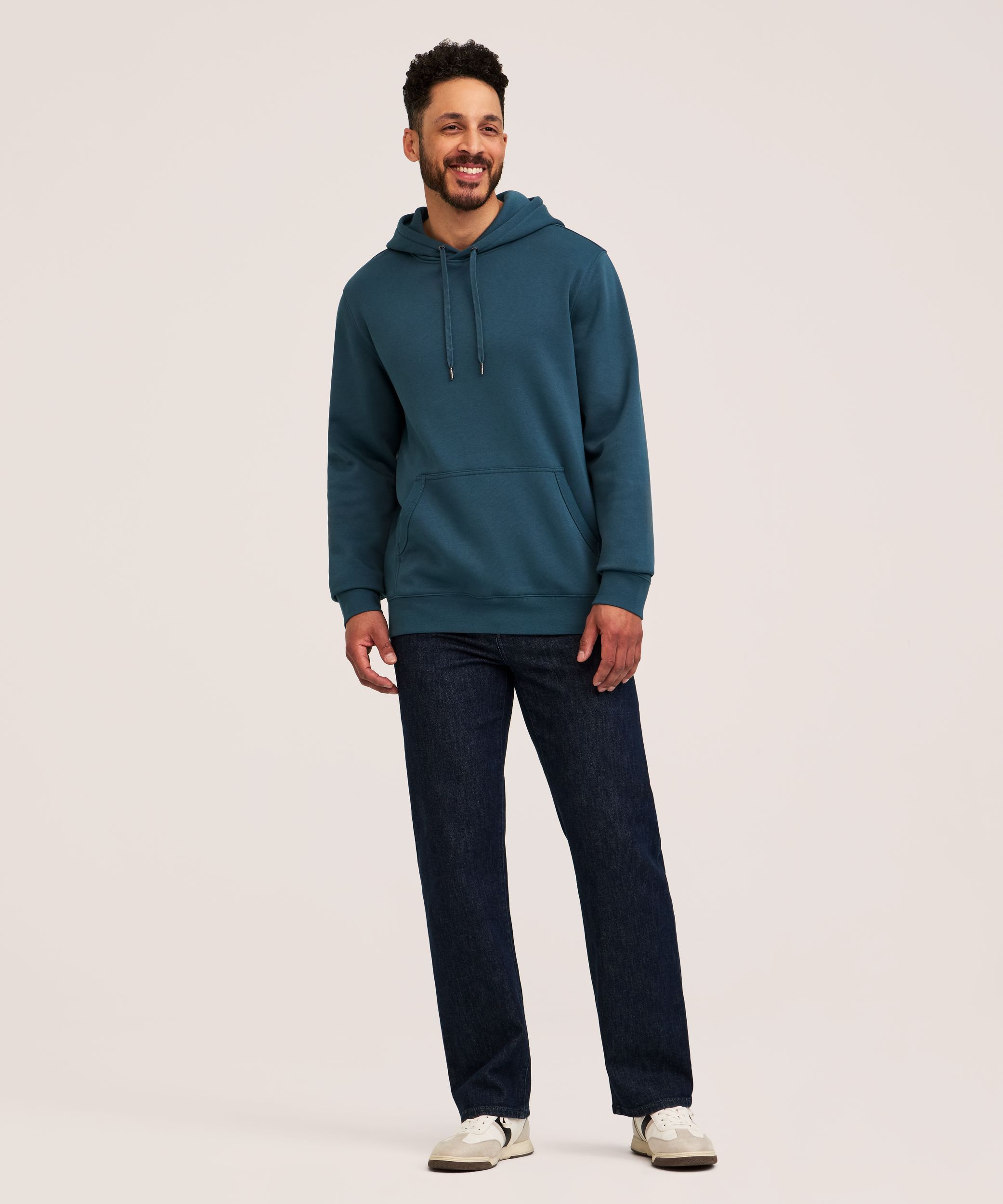 Denver Hayes Men's SuperSoft Fleece Popover Hoodie