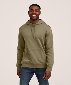 Denver Hayes Sweat à capuche en polaire ultra doux pour homme
