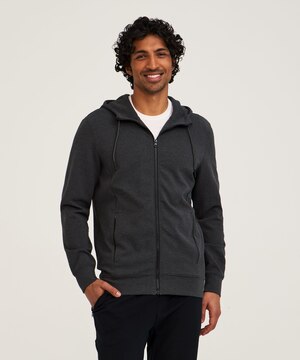 Denver Hayes Performance Men's Tech Full Zip Hoodie