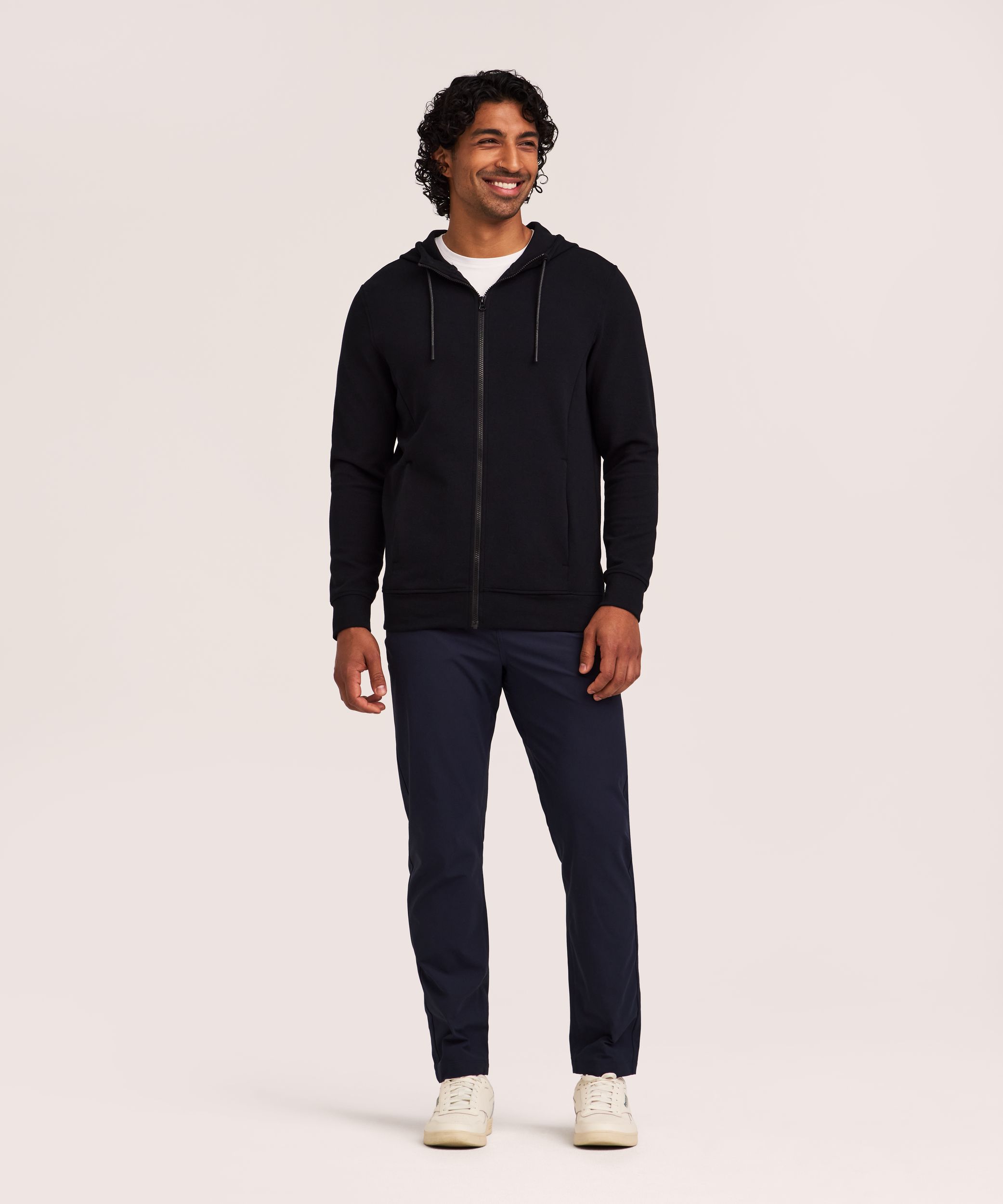 Denver Hayes Performance Men's Tech Full Zip Hoodie