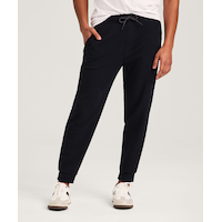 Denver Hayes Performance Men's Fleece Jogger Pants Front_Flat