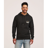 Chandail à capuche en molleton avec écusson graphique pour hommes, WindRiver Front_Flat