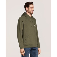 WindRiver Men's Graphic Patch Fleece Hoodie