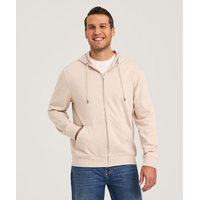 Denver Hayes Men's French Terry Fleece Full Zip Hoodie