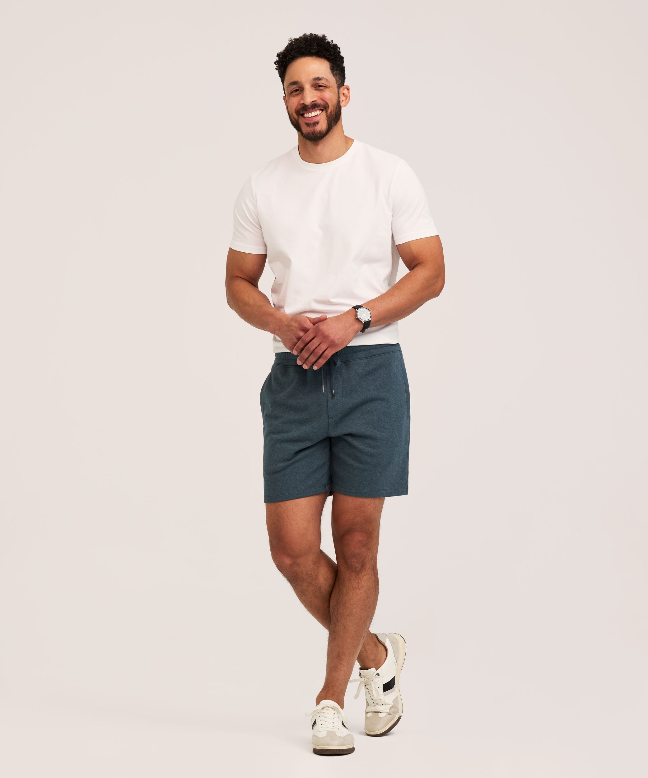 Short en bouclette pour hommes, Denver Hayes