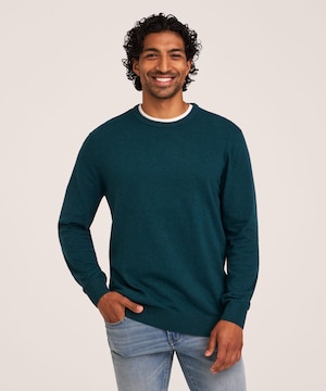 Chandail à encolure ras du cou pour hommes, Denver Hayes