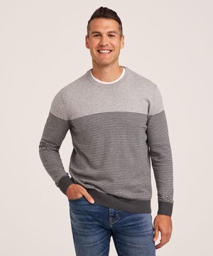 Chandail à encolure ras du cou pour hommes, Denver Hayes