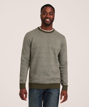 Chandail à encolure ras du cou pour hommes, Denver Hayes