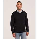 Chandail à encolure en V pour hommes, Denver Hayes Front_Flat