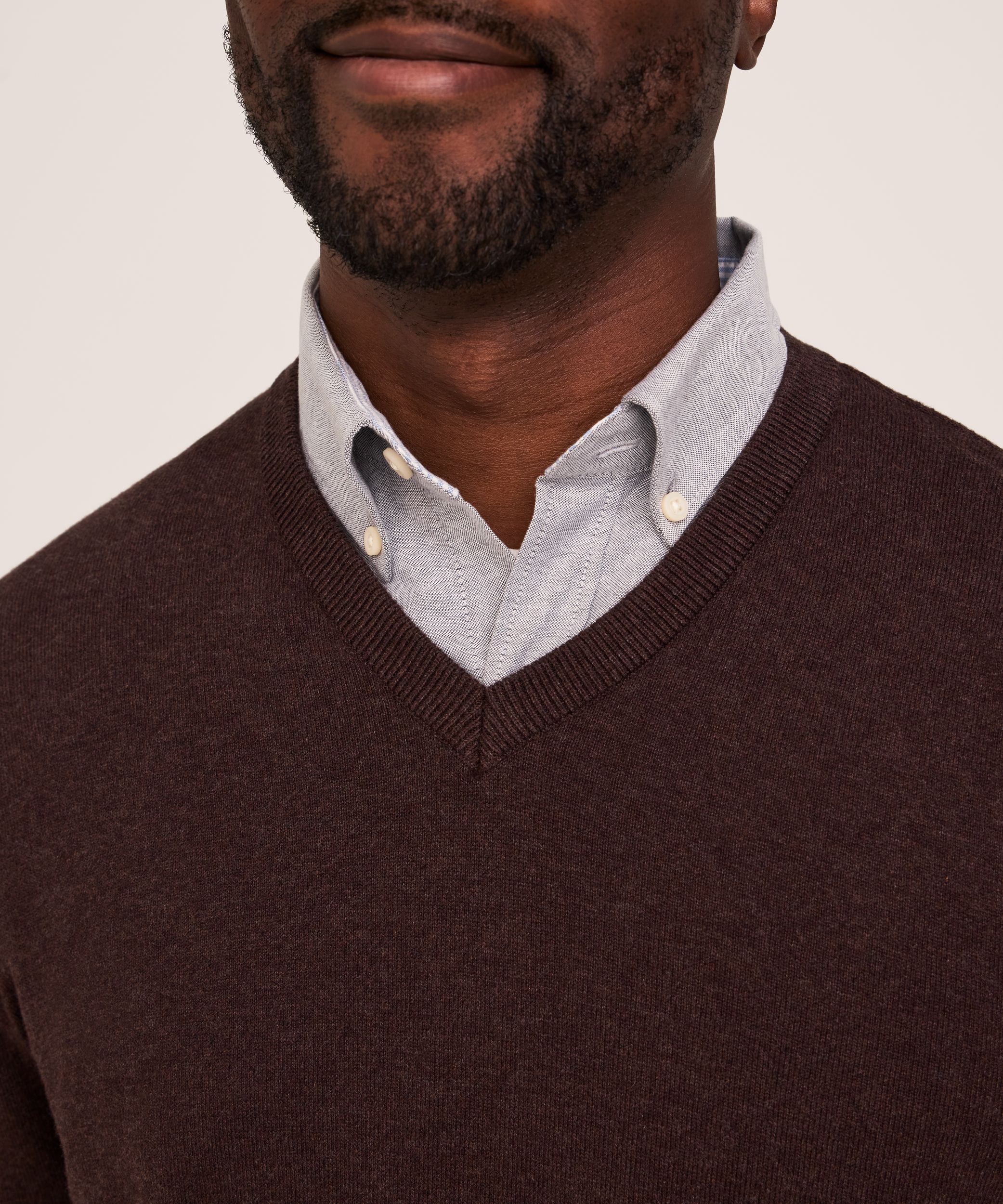 Denver Hayes Men's V-Neck Sweater