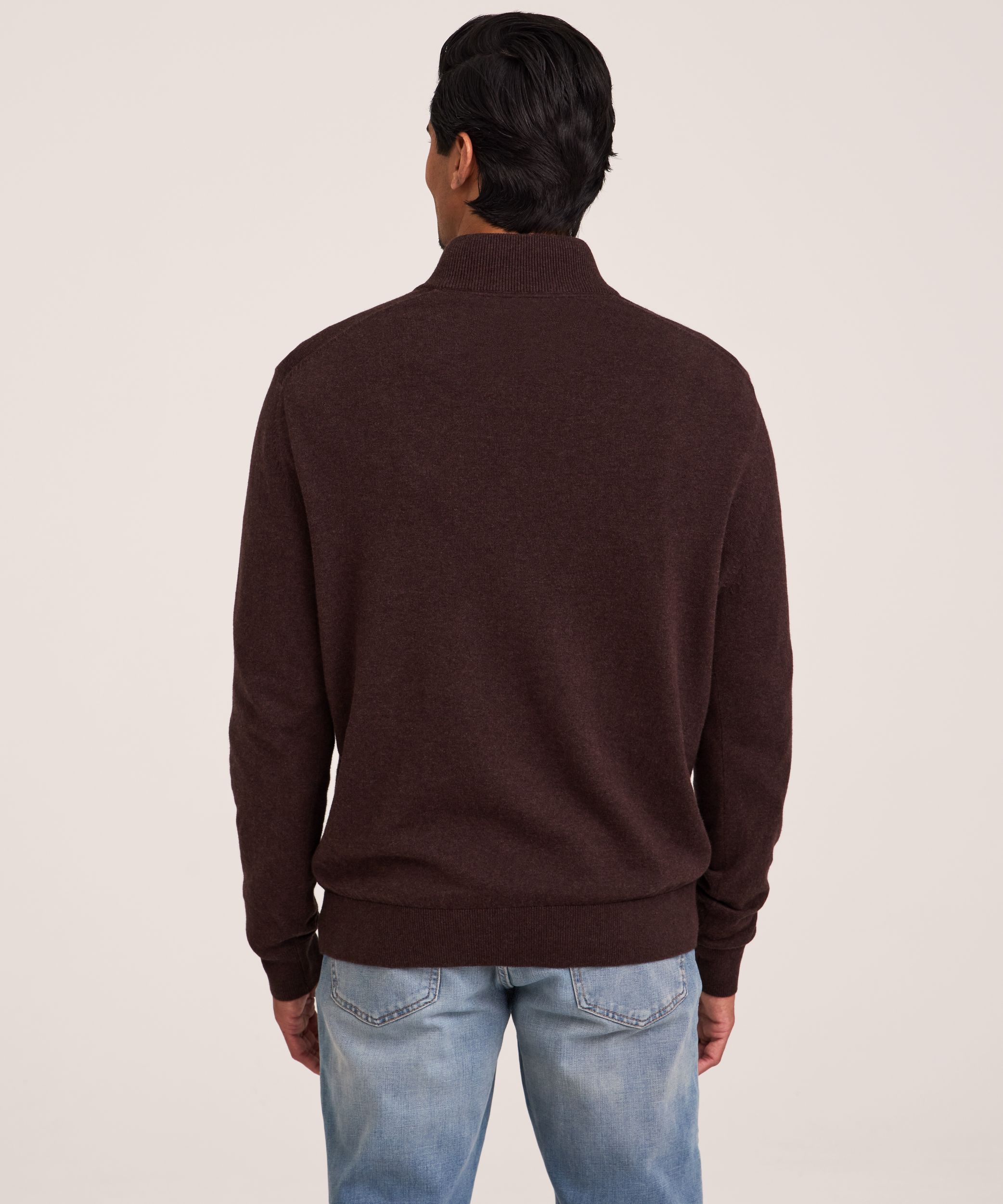 Chandail à glissière 1/4 pour hommes, Denver Hayes