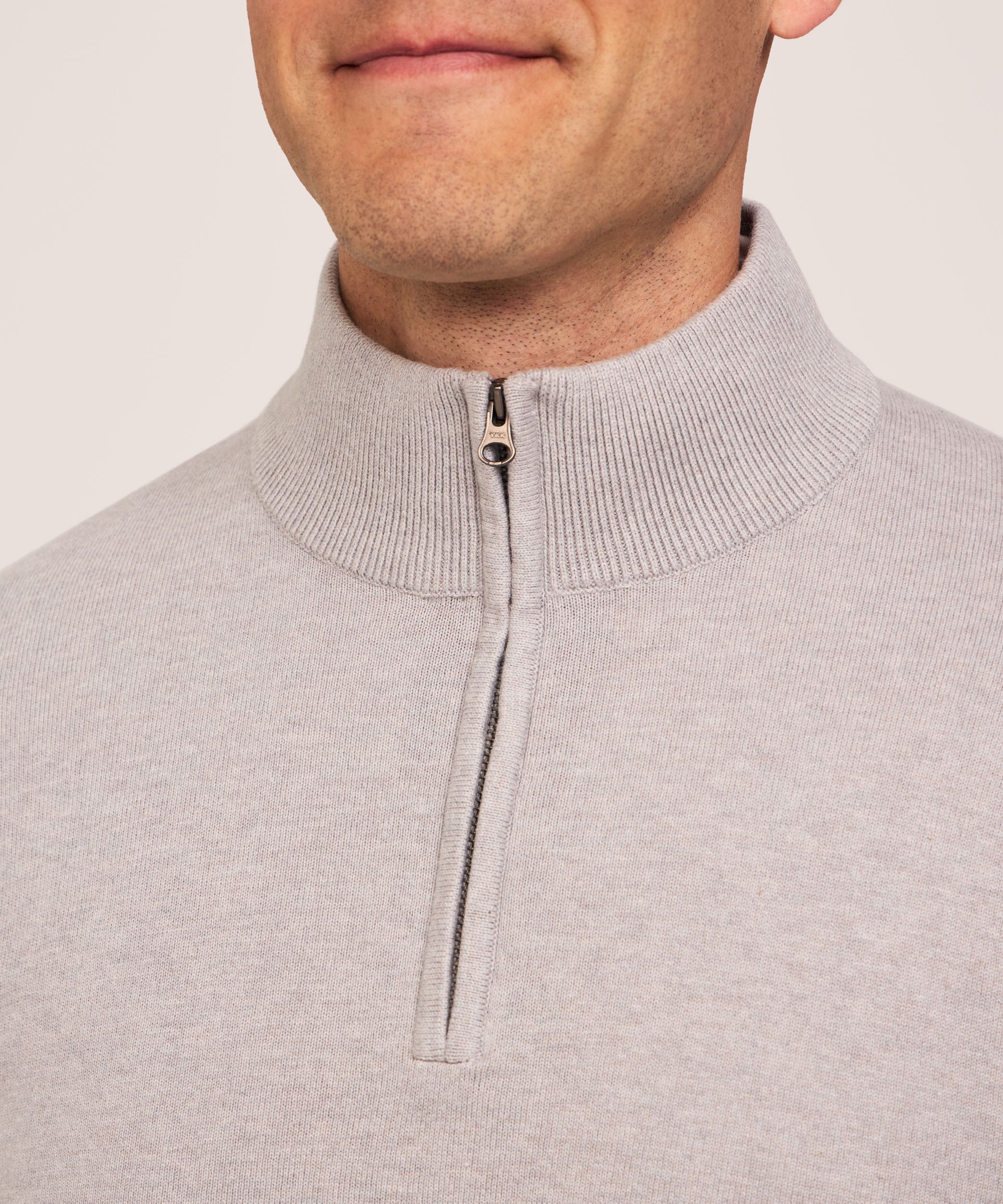 Chandail à glissière 1/4 pour hommes, Denver Hayes