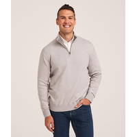 Denver Hayes Men's Quarter Zip Sweater