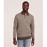 Polo en tissu à œil pour hommes, Denver Hayes Front_Flat