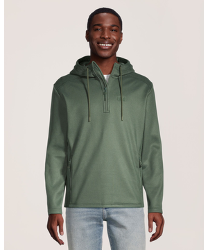 Chandail à capuche à demi-fermeture à glissière en molleton pour hommes, Helly Hansen