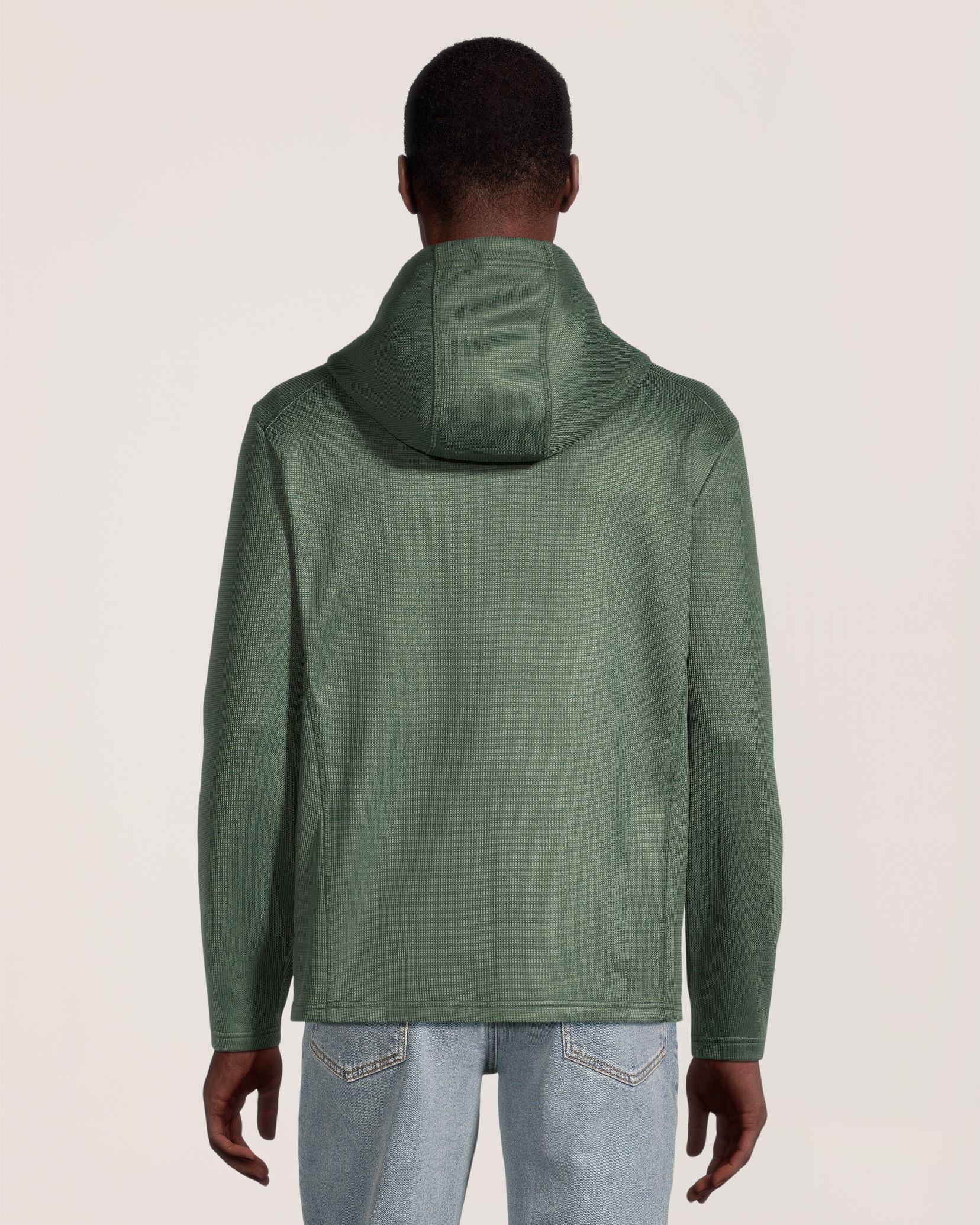 Chandail à capuche à demi-fermeture à glissière en molleton pour hommes, Helly Hansen