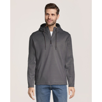 Chandail à capuche à demi-fermeture à glissière en molleton pour hommes, Helly Hansen Front_Flat