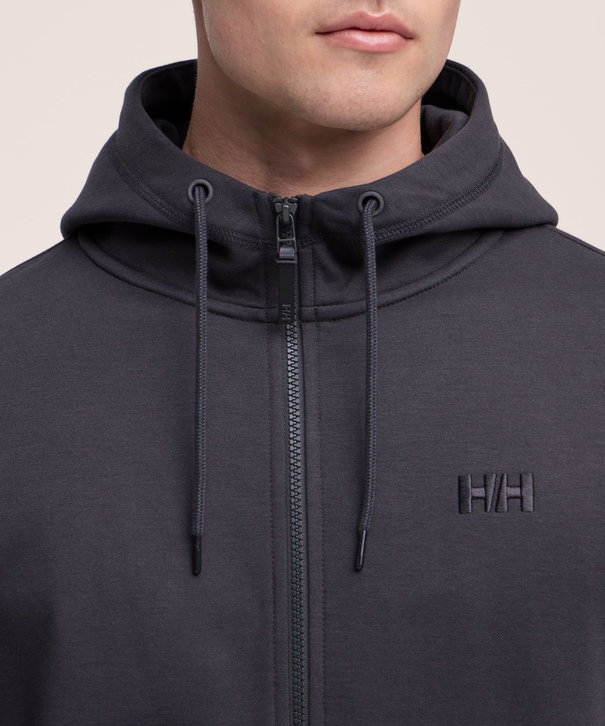 Chandail à capuche en molleton à glissière pleine longueur pour hommes, Helly Hansen