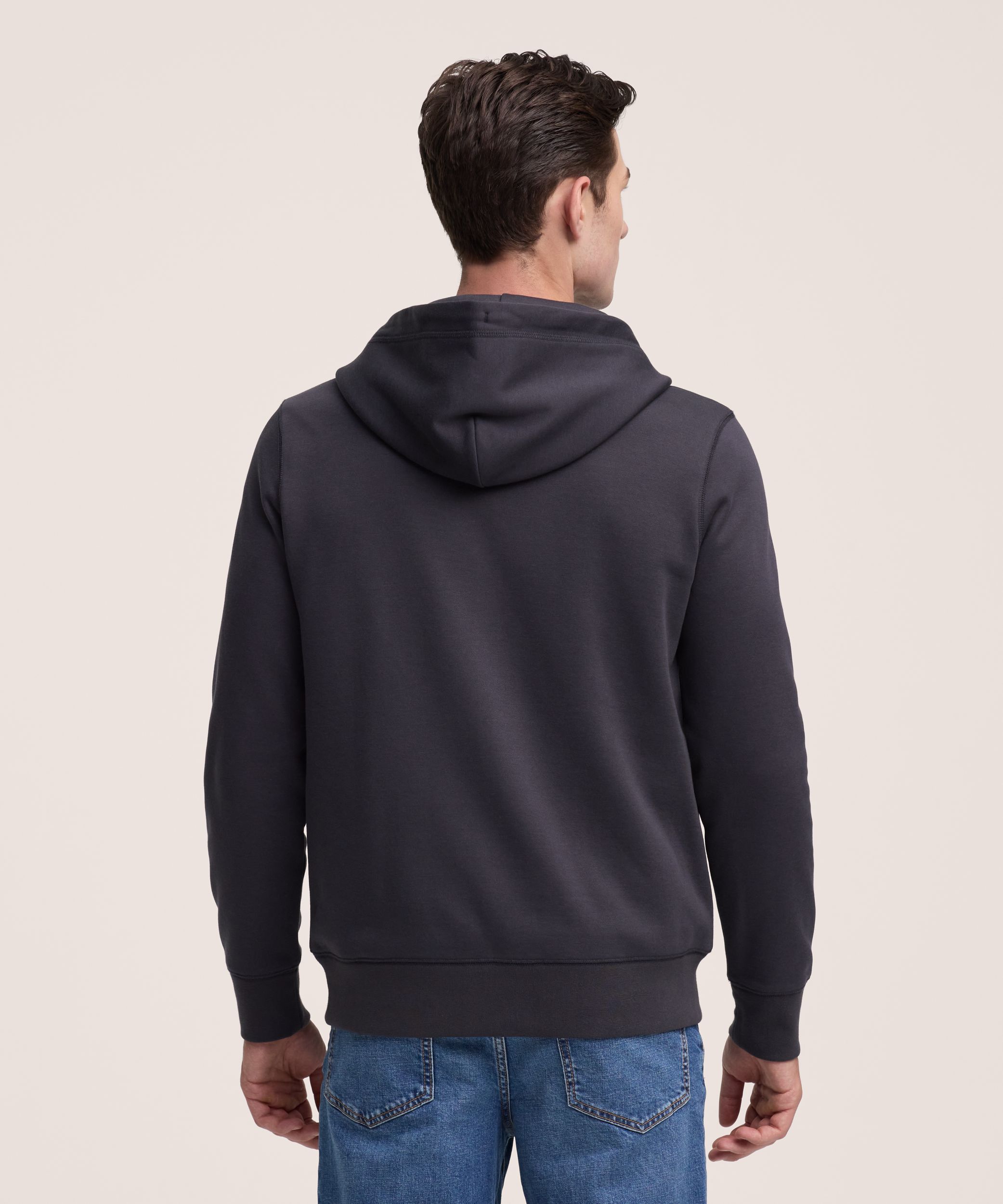 Chandail à capuche en molleton à glissière pleine longueur pour hommes, Helly Hansen