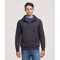 Chandail à capuche en molleton à glissière pleine longueur pour hommes, Helly Hansen Front_Flat