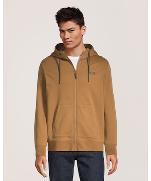 Chandail à capuche en molleton à glissière pleine longueur pour hommes, Helly Hansen