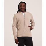 Denver Hayes Performance Men's Super Soft Fleece Full Zip Bomber