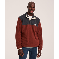 WindRiver Men's T-Max Heat Quarter Snap Fleece Pullover