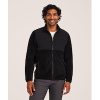 Veste en molleton à glissière pleine longueur avec T-Max Heat pour hommes, WindRiver Front_Flat