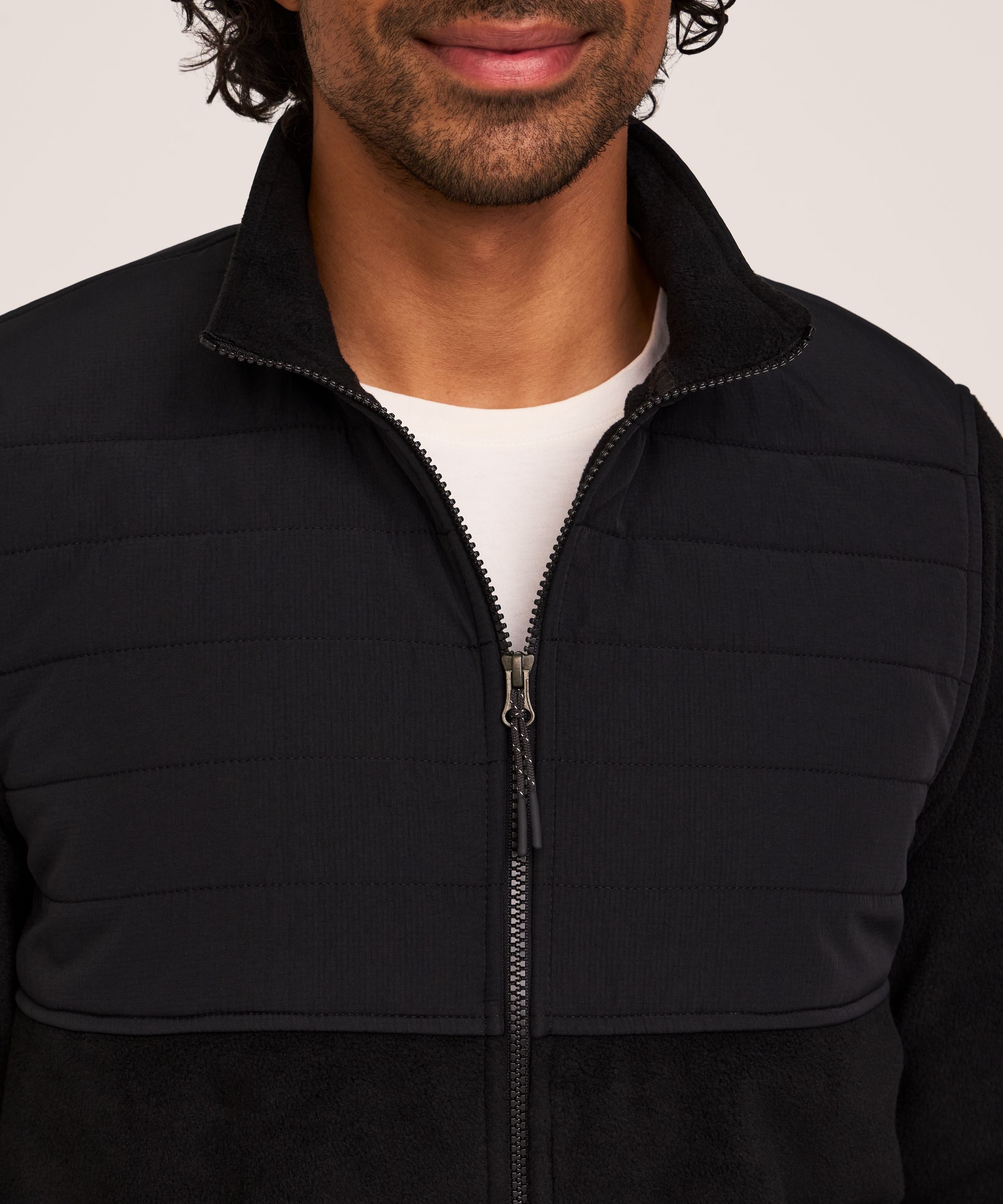 Veste en molleton à glissière pleine longueur avec T-Max Heat pour hommes, WindRiver