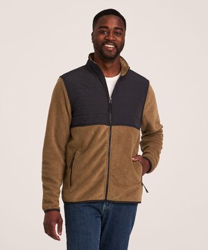 WindRiver Men's T-Max Heat Full Zip Fleece Jacket