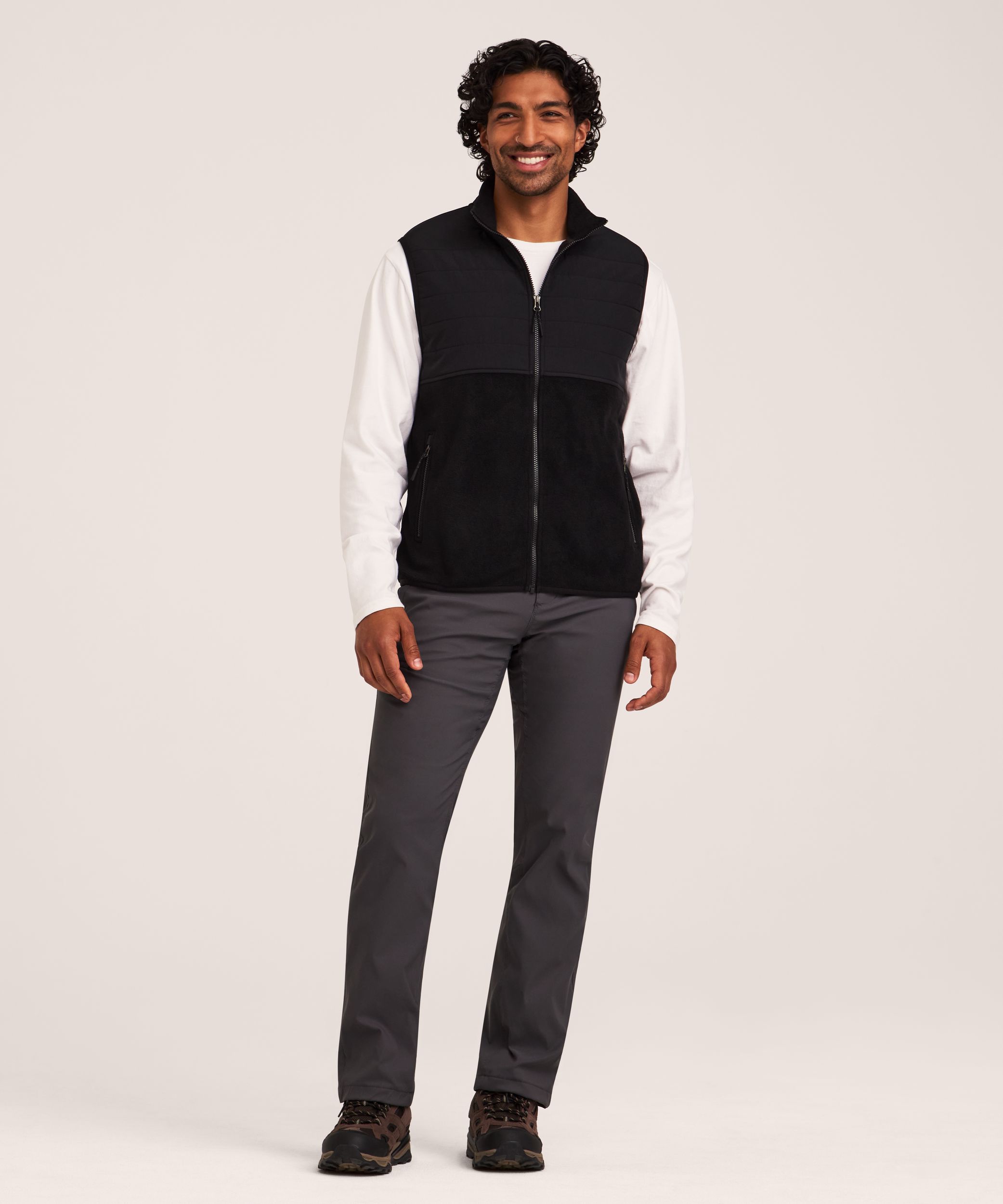 WindRiver Men's T-Max Heat Quilted Fleece Vest