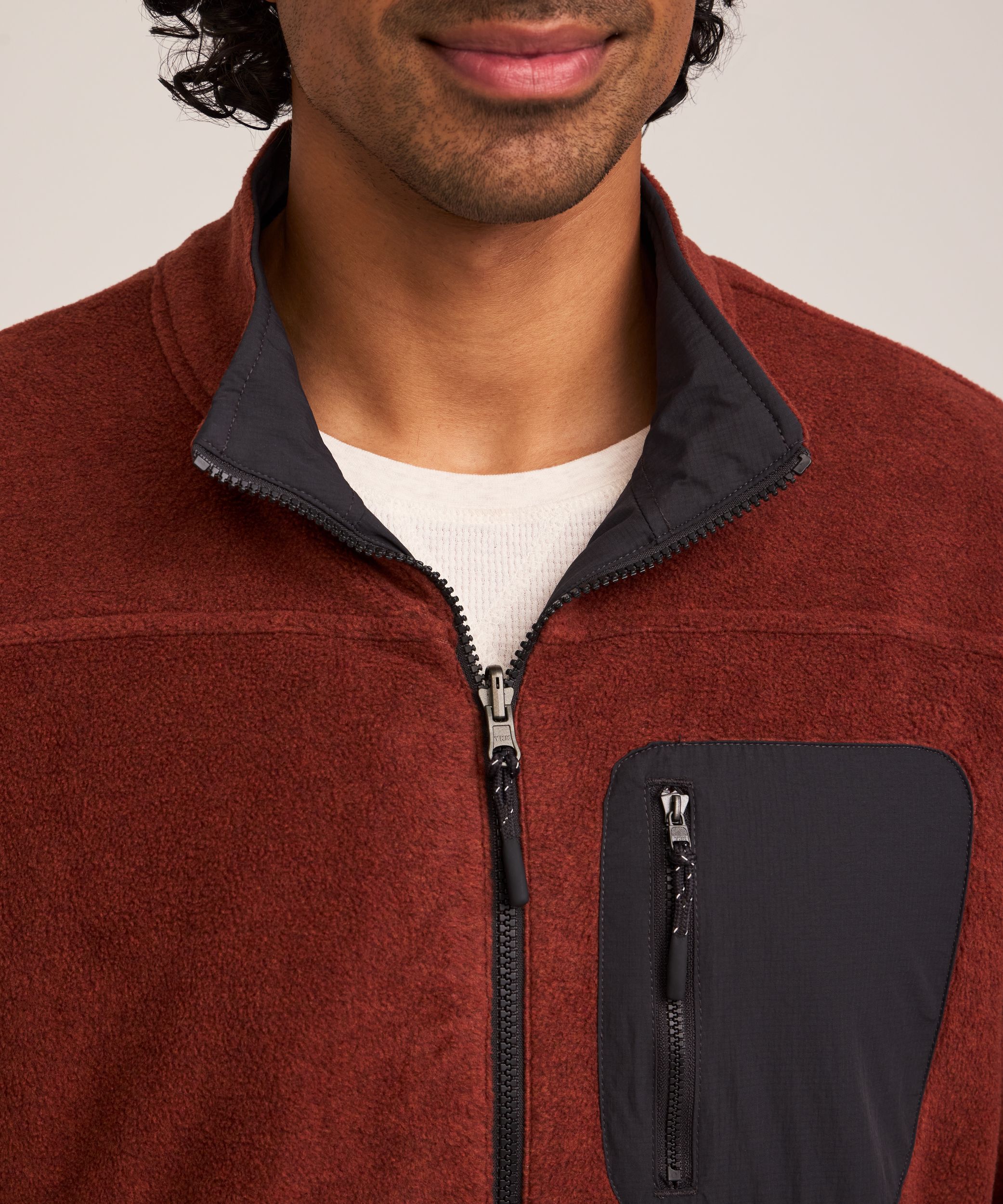 WindRiver Men's T-Max Heat® Reversible Full-Zip Fleece Jacket