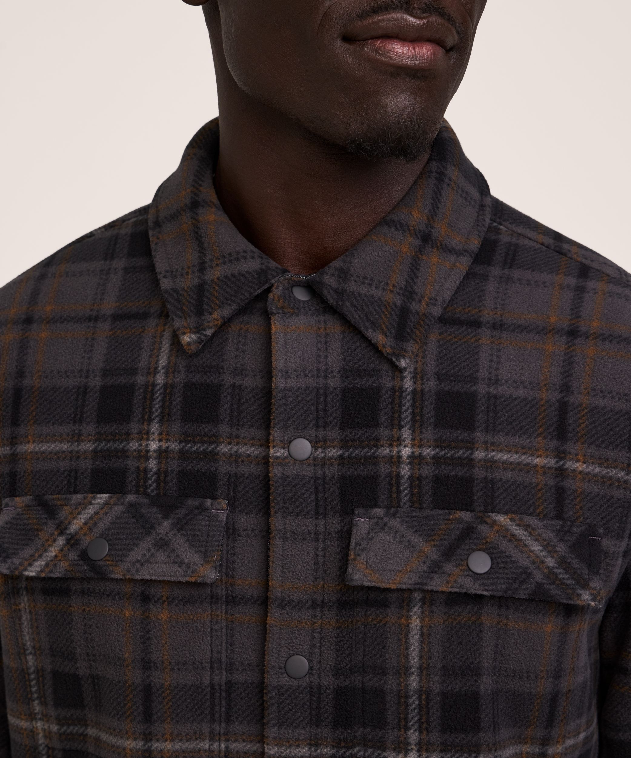 WindRiver Men's T-Max Heat Sherpa Fleece Lined Shacket