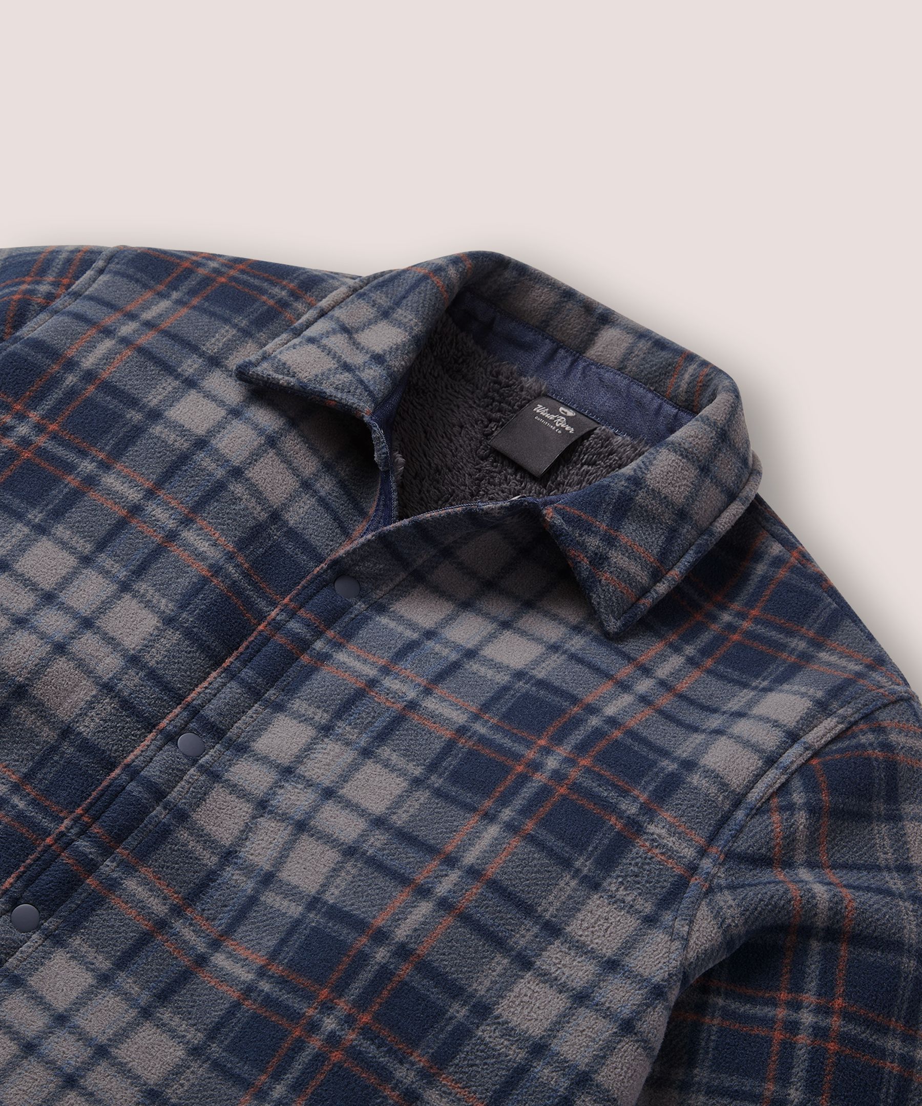 WindRiver Men's T-Max Heat Sherpa Fleece Lined Shacket